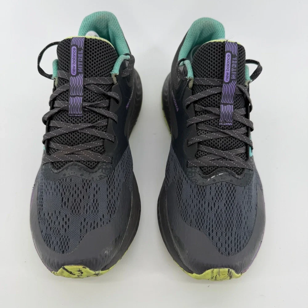 New Balance Nitrel v5 Trail Running Shoes Mens 11 Black‎ Purple WTNTRLL5 Hike